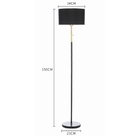 Lampa podłogowa Creatieve Scandinavische vloerlamp Woonkamer Slaapkamer Nachtkastje Licht Verticale vloerlamp Minimalistische industriële staande lamp