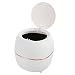 DOITOOL Mini Trash Can Desktop Garbage Bin Odpady Przerzucając Kosz Stołowy Zależyny Kontenera Pojemnik Recklinding Wiadra Puszki Do Wyposażenia Sypialni