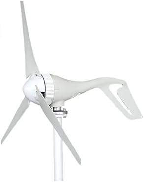 QAZNHODDS Wind Turbine Wind-Solar Hybrid Wind Generator 12V 24V 400W Aluminum Alloy Nylon Material Wind Turbine,200w