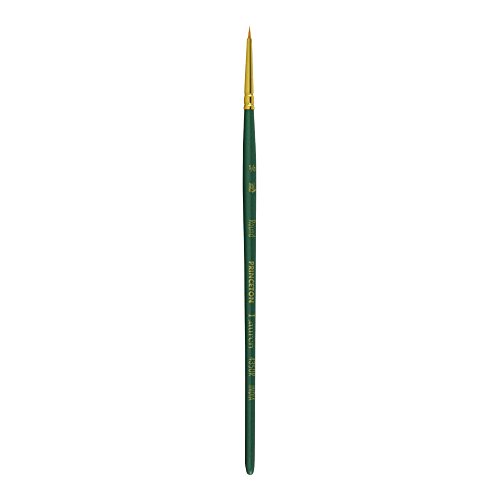 Princeton Artist Brush Lauren, Brushes for Acrylic and Watercolor Series 4350, Round Golden Synthetic, Size 5x0