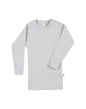 Dilling Langarmshirt für Babys aus 100% Bio Baumwolle Eisblau