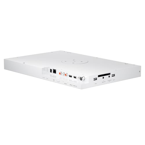 SYLVOX Küchenfernseher, 15,6 Zoll (39,6 cm), kleiner Smart-TV für die Küche, 1080P, Unterschrank-TV, kompatibel mit Google, gedreht und gefaltet, unterstützt DC/AC-Netzteil, kleiner Fernseher für – Bild 5