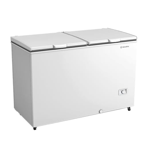 Freezer Horizontal Inverter Metalfrio 417 Litros Dupla Ação -22c a 8c Da420if Bivolt