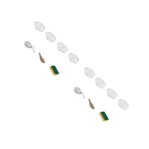 Abaodam 2sets Lightweight Camping Bowl Utensil Set Portable Dinnerware for Hiking Adventure Camping 7pcs*2