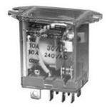 AZ166-2CT-240A, Mini Power Relay 240VAC Coil DPDT (5 Items)
