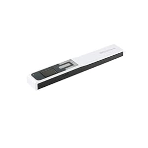 IRIScan Book portable scanner wireless battery – v5 : hand scanner, 12PMM, 1200dpi, free PDF editor, scan to Word, PDF, XLS, SD card, document scanner, SD, scan thru USB, Win Mac