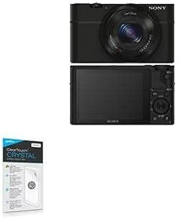 BoxWave Screen Protector Compatible with Sony Cyber-Shot DSC-RX100 (Screen Protector by BoxWave) - ClearTouch Crystal (2-Pack), HD Film Skin - Shields from Scratches for Sony Cyber-Shot DSC-RX100