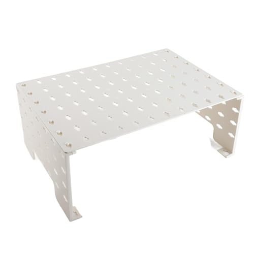 ZASCHMOY Tablero Perforado, Pantalla Montada en la Pared, Estante de Almacenamiento Multifunción, Cubierta de Tubería para Calentador de Agua a Gas con Almohadillas Adhesivas (Largo 7,9 pulgadas)