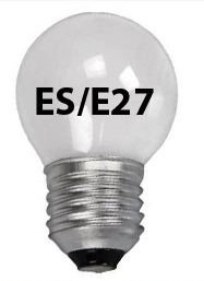 10x Opal Golf Light Bulb 25w /ES Edison Screw White Pearl Soft Lamps