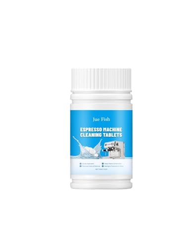 Compatible con Jue Fish, hoja de limpieza for máquina de café Universal, eliminación diaria de manchas y sarro suaves for máquinas de café(100g)