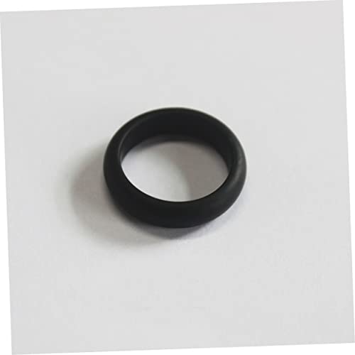 Anillos de silicona SUPVOX 12 piezas color surtido miniatura 4