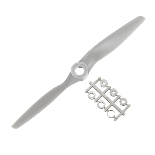 Le eliche RC a 2 pale sono realizzate in materiale plastico che riduce la massa rotante per una maggiore resa e una vita più lunga.
