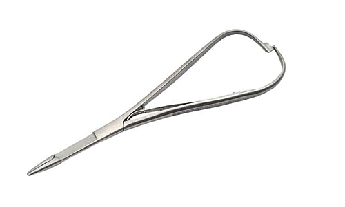 Silver Needle Holder Stainless Steel 6.75 inch Mathew Plier (Pack of 2)