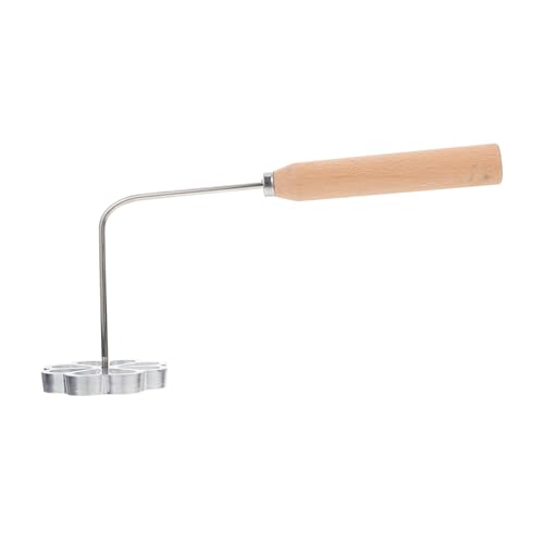 Cabilock 1 Unid Aislamiento De Calor Frito Snack Molde Freír Molde Gadget De Cocina (plata)