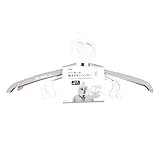 カインズ(CAINZ) パーカーが乾きやすいハンガー 2本組 幅43～60cm 厚さ2cm 高さ19～38cｍｍ 360度回転フック フード 物干しハンガー 洗濯物干し 洗濯ハンガー