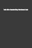  Twin Wire Handwriting Workbook Cute