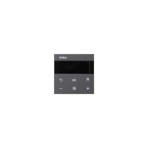 Gira System 3000 Raumtemperaturregler Display Anthrazit EAN 4010337055181 Gira System 3000 Raumtemperaturregler Display Anthrazit EAN 4010337055181