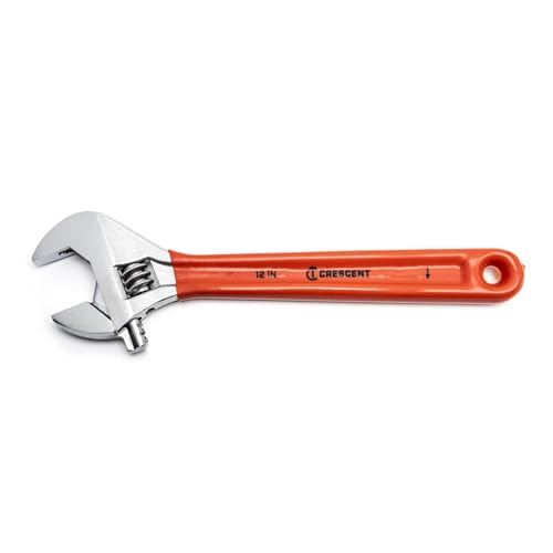 Image of Crescent 12 inch Adjustable Cushion Grip Wrench | AC212CVS