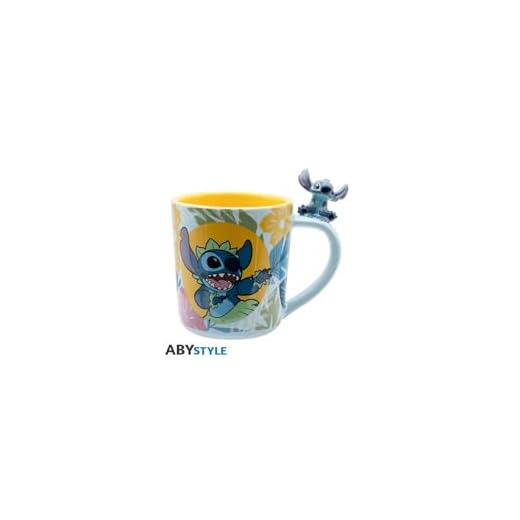 DISNEY - Mug 3D handle - Hawaiian Stitch