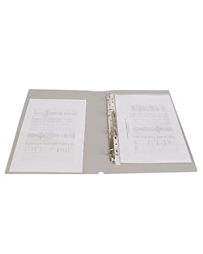 Image of Peeplvalue Pack of 2 4D Ring Binder File, A3 Big Size Multi Colour Binder File Specially for Architecture Size documents, Paintings, etc