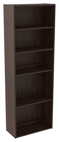 Signature Design by Ashley Camiburg Modern Farmhouse 71´´ Bookcase with 4 Shelves, Warm Brown