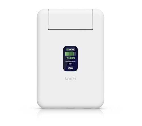 Image of Ubiquiti UniFi UTR Travel Router (Power Adapter NOT Included), Ultra-Slim