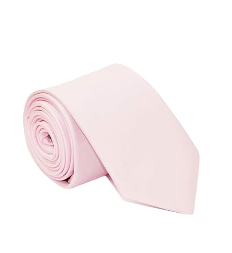 BureaucratMen's Solid Micofiber Self Silk Formal/Casual Thin Tie Necktie with Pocket Square Set for Men