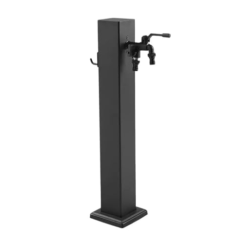 Columna de Agua Vertical 60cm, Grifo Anticongelante Acero Inoxidable