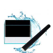 Petzlifeworld Aquarium Fish Tank Background Sticker Poster Black Colour 2 Feet Length* 2 Feet Height