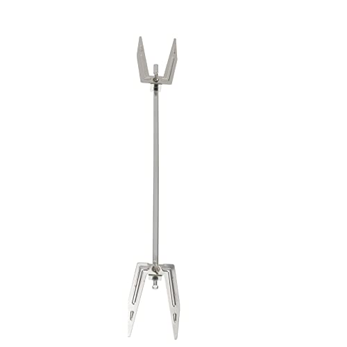 Levemolo Stainless Steel Rotisserie for Air Fryer Roast Chicken Fork Accessory Easy to Clean Food Grade No Screws Square Axes