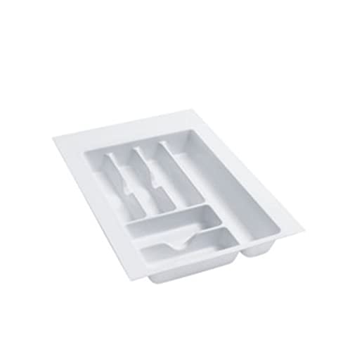 Rev-A-Shelf - GCT-2W-52 - Medium Glossy White Cutlery Tray Drawer Insert