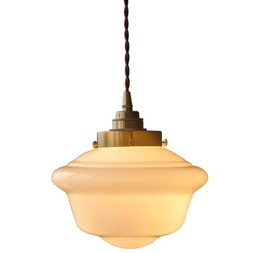 Lustre en verre blanc fini la lumière agressive dans le salon