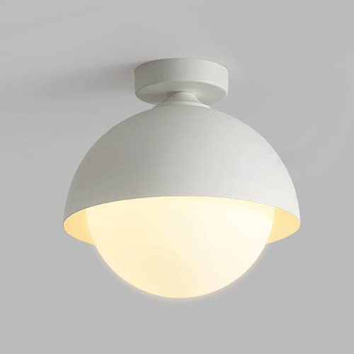 Lustre en verre pour un vestibule chaleureux et accueillant