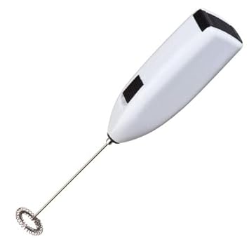 Dabster Electric Handheld Milk Wand Mixer Frother for Latte Coffee Hot Milk
