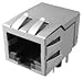 TE CONNECTIVITY 1888250-3 CAT5E RJ45 Modular Jack, 8POS, 1 Port