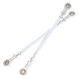 SHINEOFI Embouts de Biellette de Direction pour Karting et Quad Acier Inoxydable Petit Format Lot de 2 Pièces Accessoires Robustes pour Tige de Direction ATV et VTT Remplacement Solide