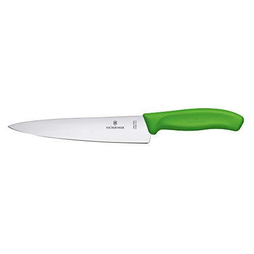 VICTORINOX シェフナイフ グリーン 19cm スイスクラシック シェフナイフ 牛刀 万能ナイフ 6.8006.19L4-X1