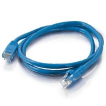 Patch Cord Quicktron CAT5e RJ45 5 pies Azul miniatura 1