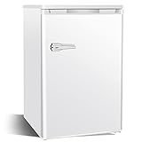 Antarctic Star Mini Upright Freezer -3.0 cu.ft Compact freezer with Removable Shelves and Adjustable...