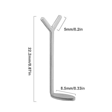 Image of THR3E STROKES 1PCS Heart Nail Magnet Cat Eye Magnet Y Shape Cat Eye for Nail Art | Manicure Accessories for Salon at Home, Prosthesis Solution and Nail Polish for Beginners and Experts (Small) (CUTE HEART EXTENTION)