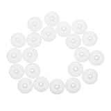 YARNOW 40個 プラスチック製デュアルモーター用プーリー 耐荷重機械用ベアリング式 自動車部品対応 安定速減速機能搭載 向け