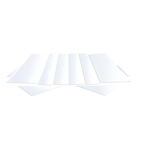 Pegatinas para pilares de puertas Dodge Grand Caravan 2008-2020 embellecedores de ventanas