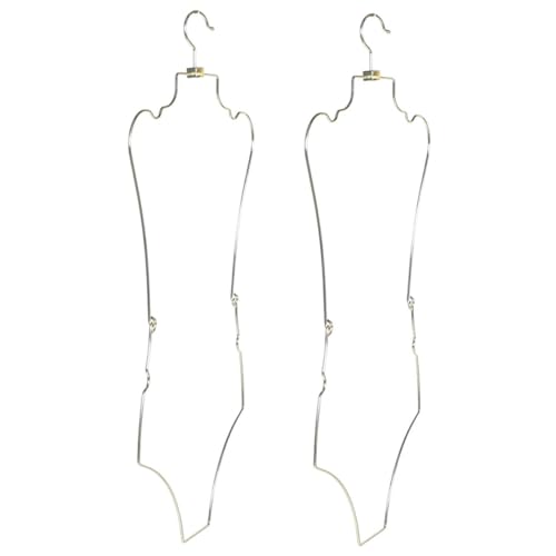 MUCKLILY Fashionable 2pc Women's Swimsuit Display Hangers Lingerie Hanging Rack Prevent Wrinkles Home Retail Store Use