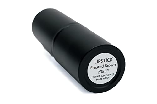 Image of Pure Ziva Frosted Brown Burgundy Red Pearl Pearlescent Moisturizing Lip Cream Lipstick Color Paraben, Lanolin & Cruelty Free, No Animal Testing