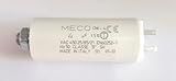 Condensateur MECO 4 μF avec cosse Faston 2,8 mm et vis M8...