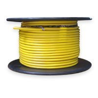 10 AWG Tinned Marine Primary Wire, Yellow, 500 Feet