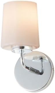 Maxim Lighting 12891WTPC Durham - 1 Light Wall Sconce-9.25 Inch Tall and 4.75 Inch Wide, Finish Color: Polished Chrome