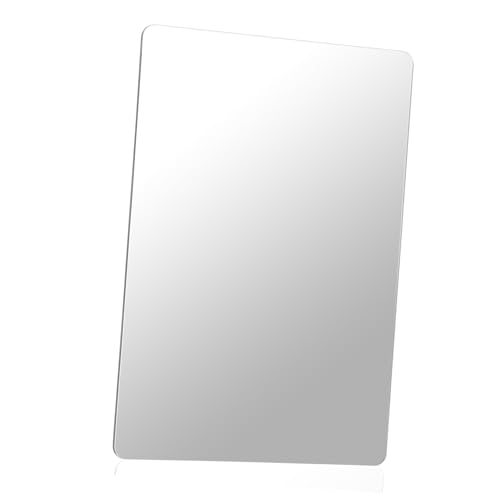 SOLUSTRE Espejo Magnético Acrílico Compacto para Maquillaje y Uso Múltiple Armarios Aulas y Baños con Diseño Desmontable y Fácil Instalación Superficies Metálicas para Hogar y Oficina