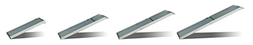 PetSafe-62461-Solvit-Deluxe-Telescoping-Pet-Ramp-AluminumDark-Gray - Cucciolini Doodles   PetSafe-62461-Solvit-Deluxe-Telescoping-Pet-Ramp-AluminumDark-Gray