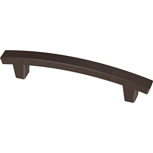 Franklin Brass (5-Pack) – Deep Bronze Cabinet Handles, 4 Inch Hole Center, Pulls for Drawers, Kitchen Cabinet Door, Dressers | Pierce
